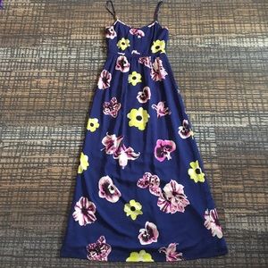 Jcrew floral maxi dress